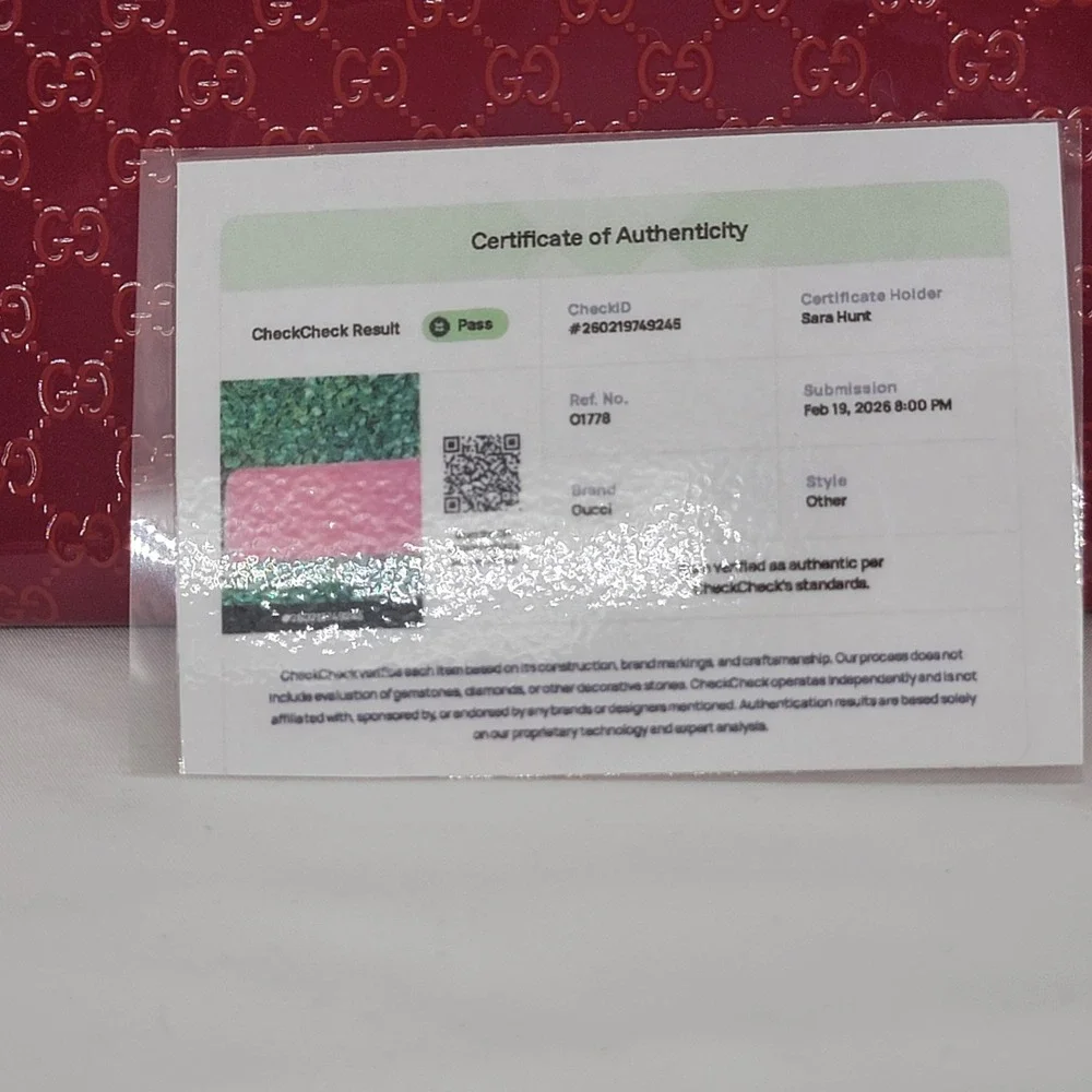 Gucci microguccissima patent
